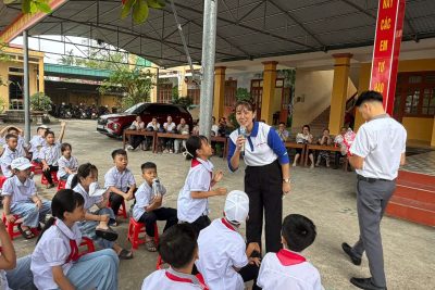 CHƯƠNG TRÌNH TRAO MŨ BẢO HIỂM CHO HỌC SINH LỚP 1 NĂM HỌC 2025 -2026